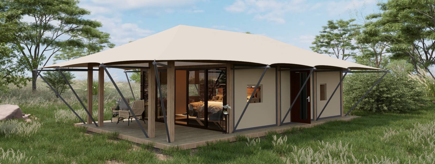 沿河户外酒店帐篷厂家